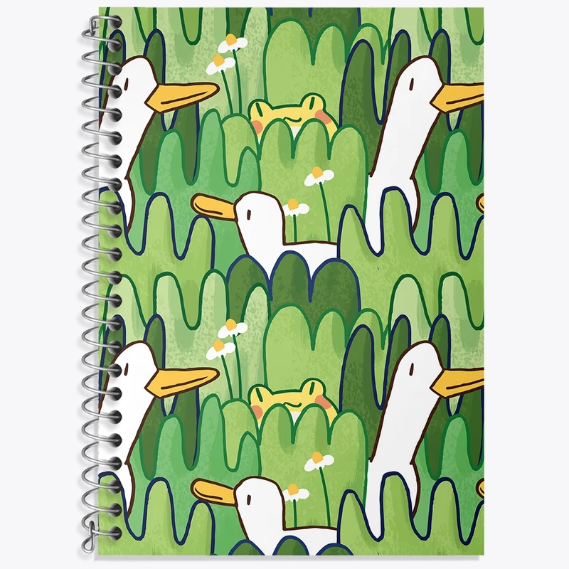 دفتر لغت 50 برگ خندالو طرح اردک کد N928