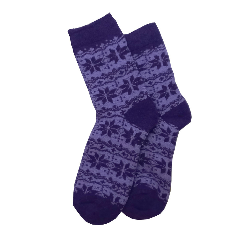 جوراب ساق بلند زنانه مدل پشمی ضخیم والس