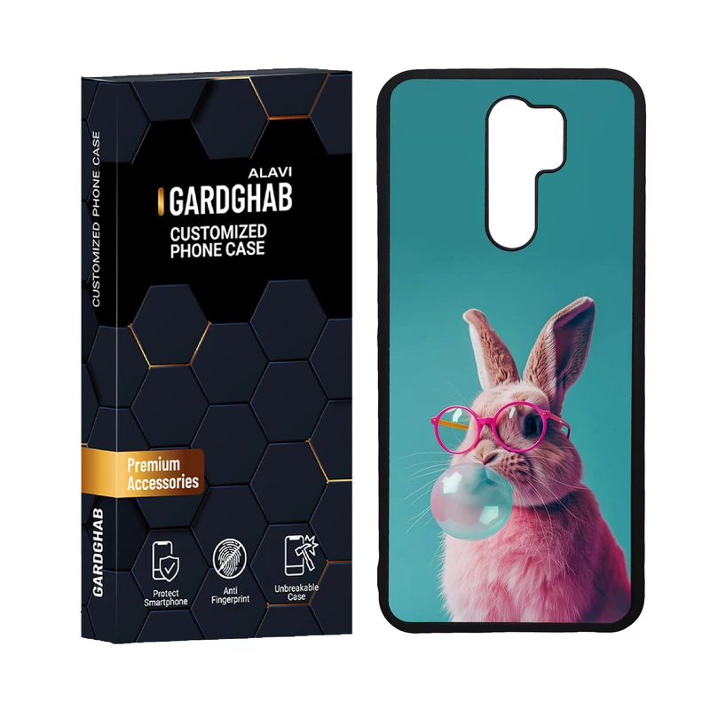 کاور گارد قاب علوی مدل دورژله ای فانتزی مناسب برای گوشی موبایل شیائومی Redmi 9 / Redmi 9 Prime