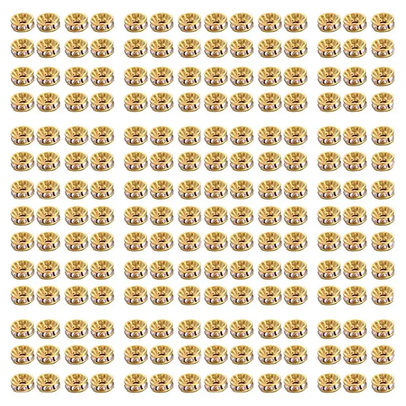 ملزومات ساخت زیورالات مدل رینگ نگین دار مجموعه 200 عددی