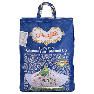 برنج پاکستانی سوپرباسماتی هزاردستان - 10 کیلوگرم