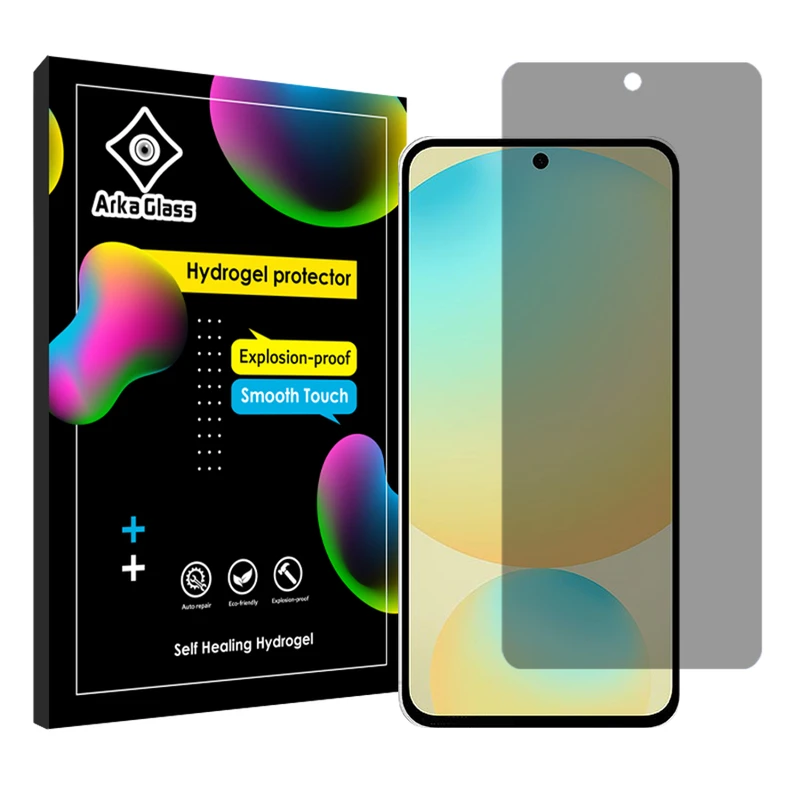 محافظ صفحه نمایش حریم شخصی آرکا گلس مدل Tough مناسب برای گوشی موبایل سامسونگ Galaxy M55 5G