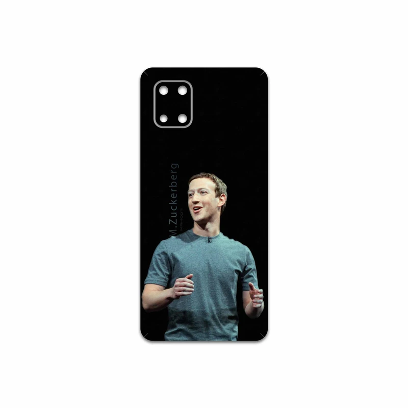 برچسب پوششی ماهوت مدل Mark Zuckerberg مناسب برای گوشی موبایل سامسونگ Galaxy Note 10 Lite