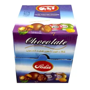 شکلات تخم مرغی با مغز فندق و بادام زمینی آیدین - 650 گرم