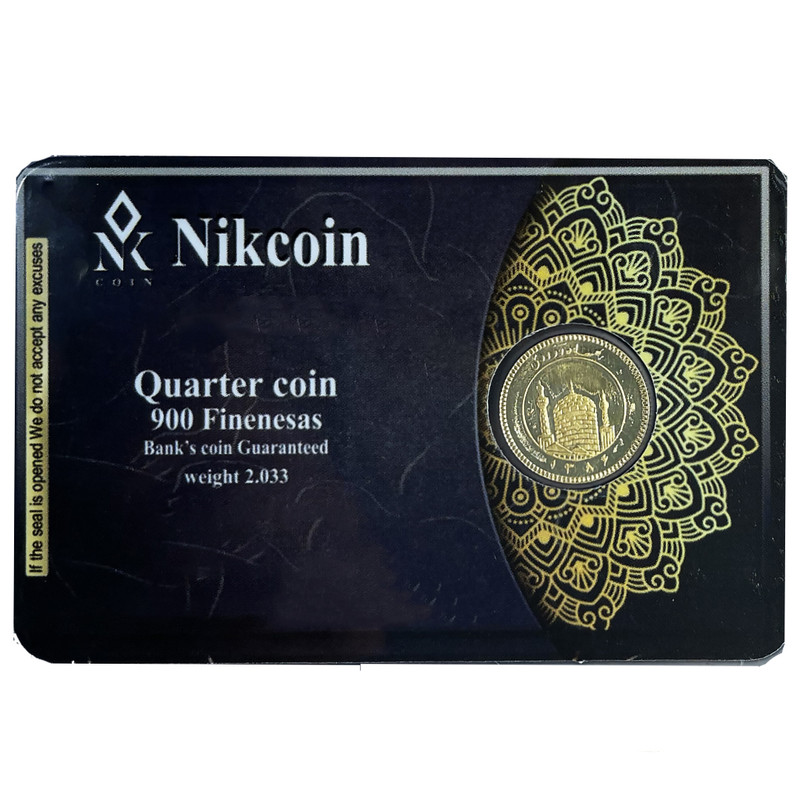 ربع سکه طلا بهار آزادی طرح جدید 86 - سکه نیک ربع سکه طلا بهار آزادی طرح جدید 86 - سکه نیک