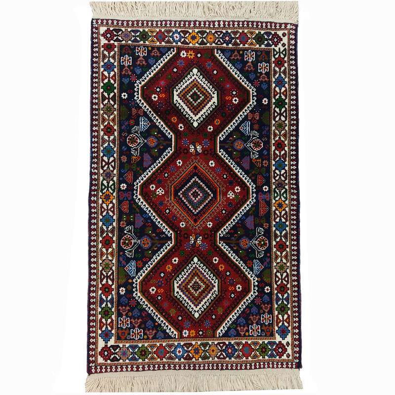 فرش دستبافت یک و نیم متری مدل یلمه کد 304