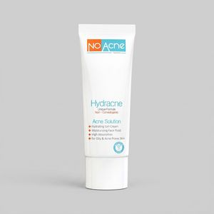 ژل کرم آبرسان صورت نو آکنه مدل Hydracne مناسب پوست های چرب حجم 40 میلی لیتر