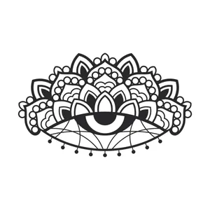 دیوارکوب طرح چشم مدل AF-460