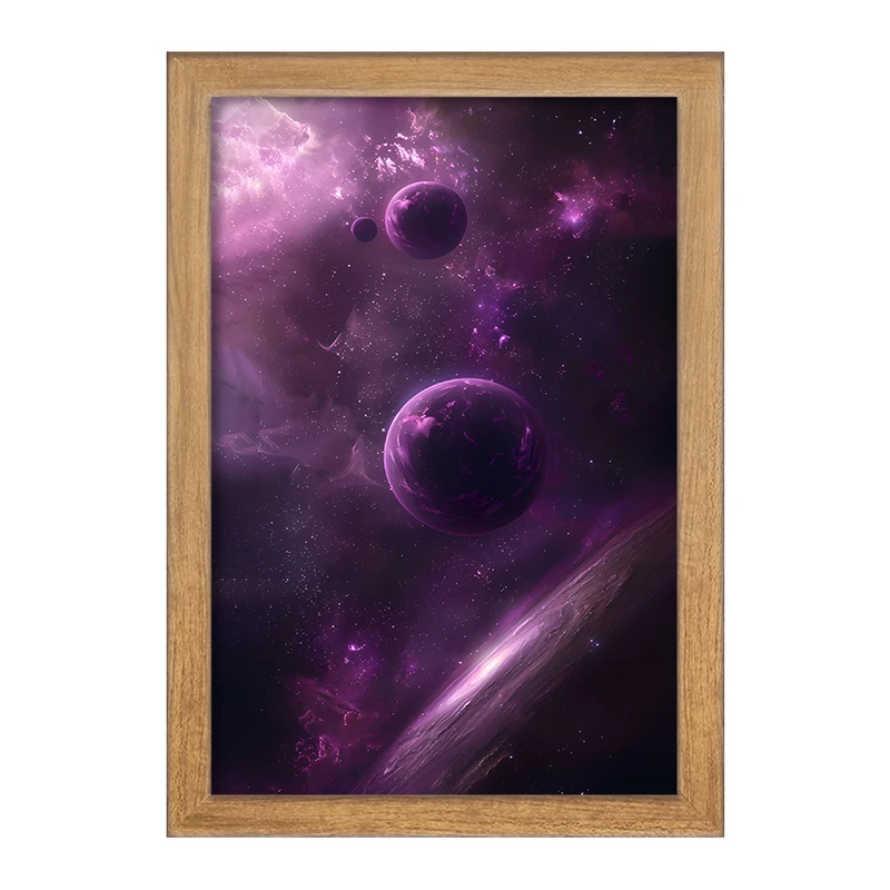 تابلو خندالو مدل کهکشان کد F3737