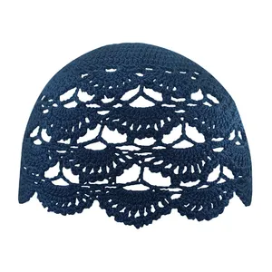 کلاه بافتنی زنانه مدل گیپوری دستبافت کد 0111457