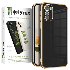 monster Plated  cover suitable for Motorola E32 / E32S mobile phone