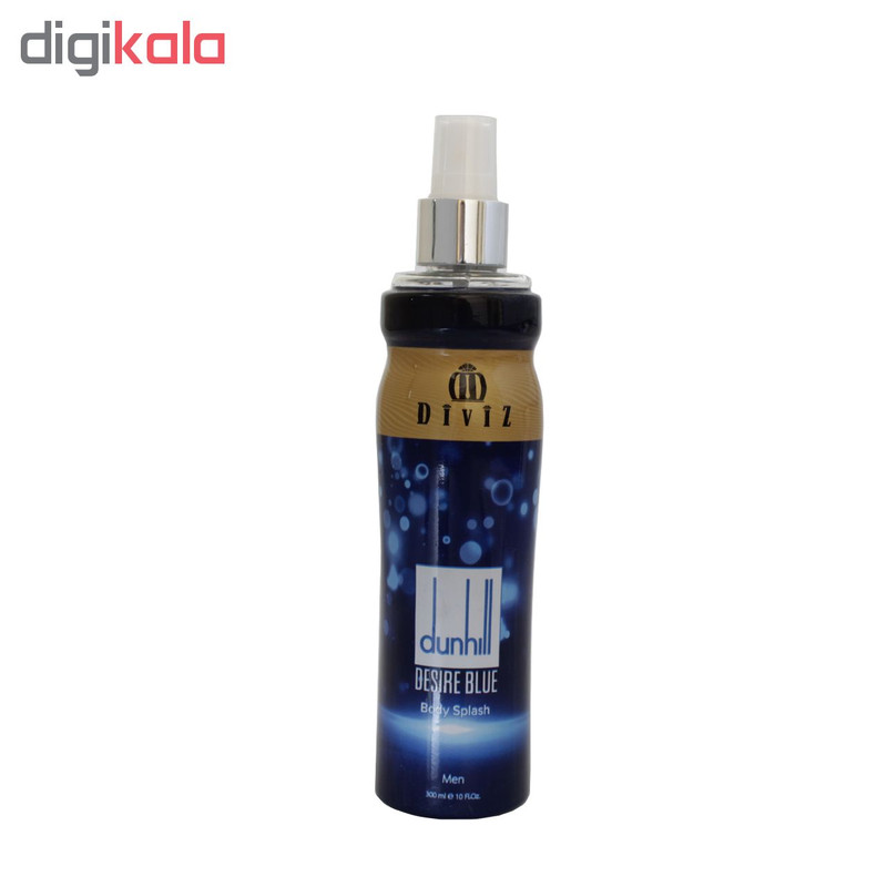 بادی اسپلش مردانه دیوایز مدل Dunhill Desire Blue حجم 300 میلی لیتر