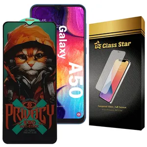 Glass Star CATPRVS Privacy Screen Protector For Samsung Galaxy A50