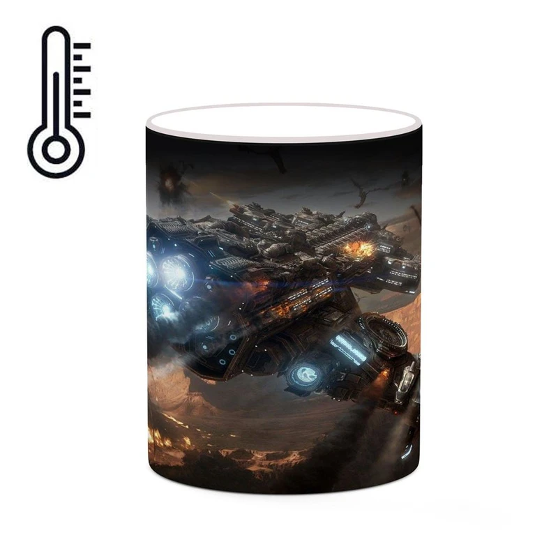 ماگ حرارتی کاکتی مدل بازی استارکرفت StarCraft کد mgh30410