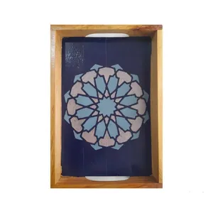 سینی مدل چوبی کد 5