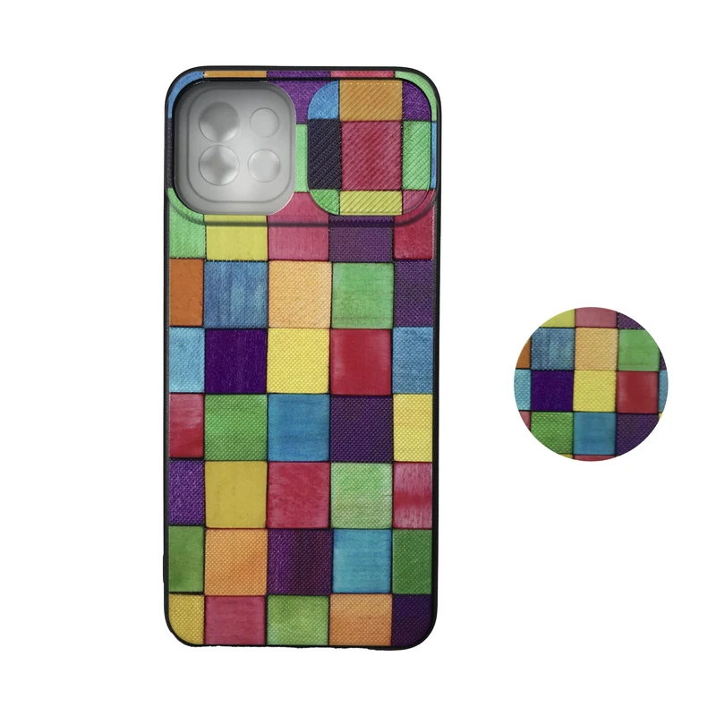 کاور مدل as12 مناسب برای گوشی موبایل سامسونگ Galaxy A03 به همراه پاپ سوکت