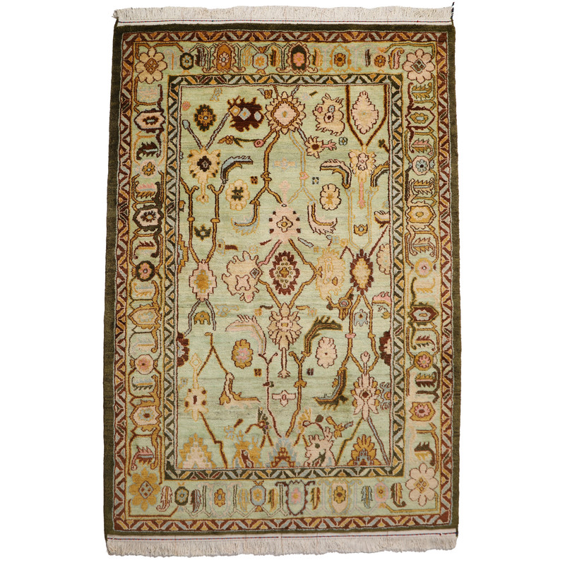 فرش دستباف چهار متری مدل سلطان اباد کد 4030370