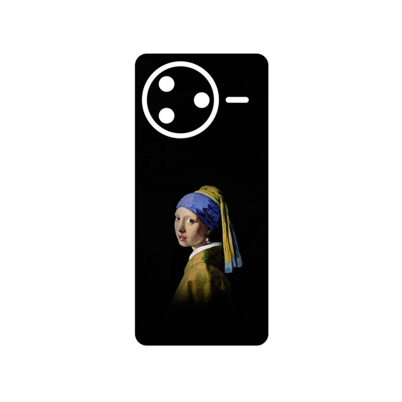 برچسب پوششی ماهوت مدل Girl with a Pearl Earring of Vermeer مناسب برای گوشی موبایل شیائومی Poco F7 Pro
