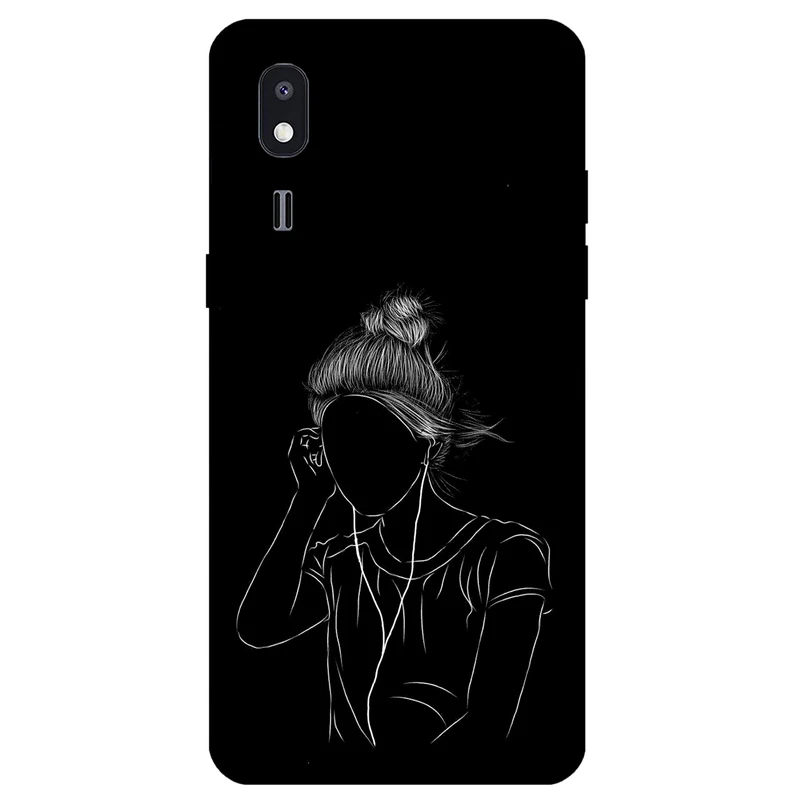 کاور مگافون طرح مینیمال مدل 1858 مناسب برای گوشی موبایل سامسونگ Galaxy A2 Core        