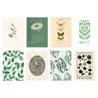 پوستر طرح وینتیج کد 07 بسته 8 عددی