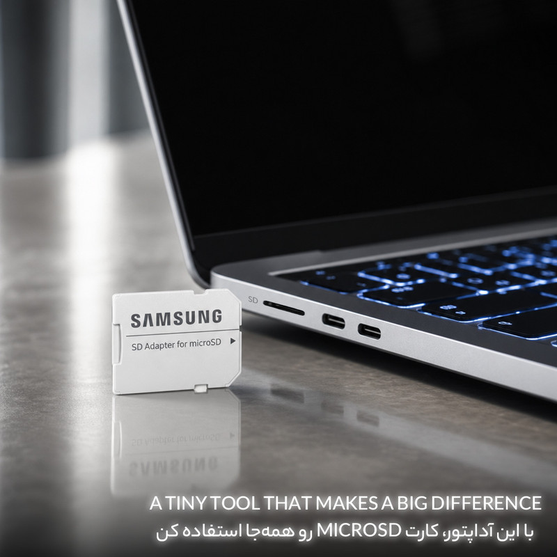 مبدل MicroSD به SD مدل SM-SD
