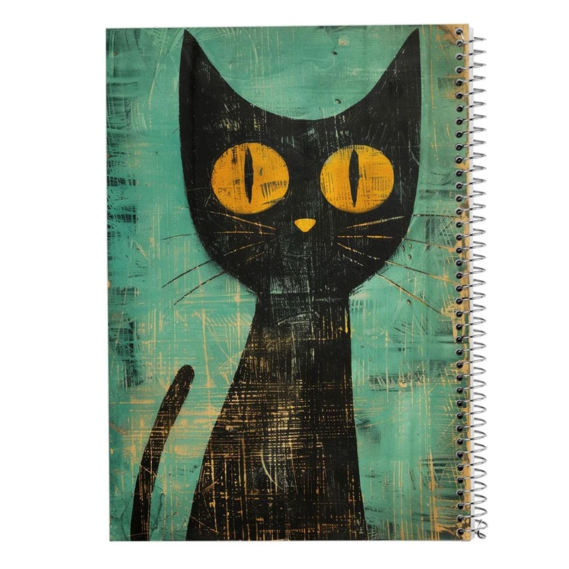 دفتر شطرنجی 50 برگ مدوپد طرح موجودات فانتزی کد DF16983