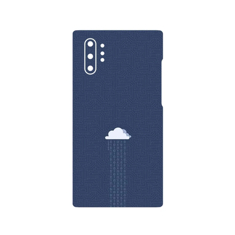 برچسب پوششی ماهوت مدل Minimal Data Cloud مناسب برای گوشی موبایل سامسونگ Galaxy Note 10 Plus