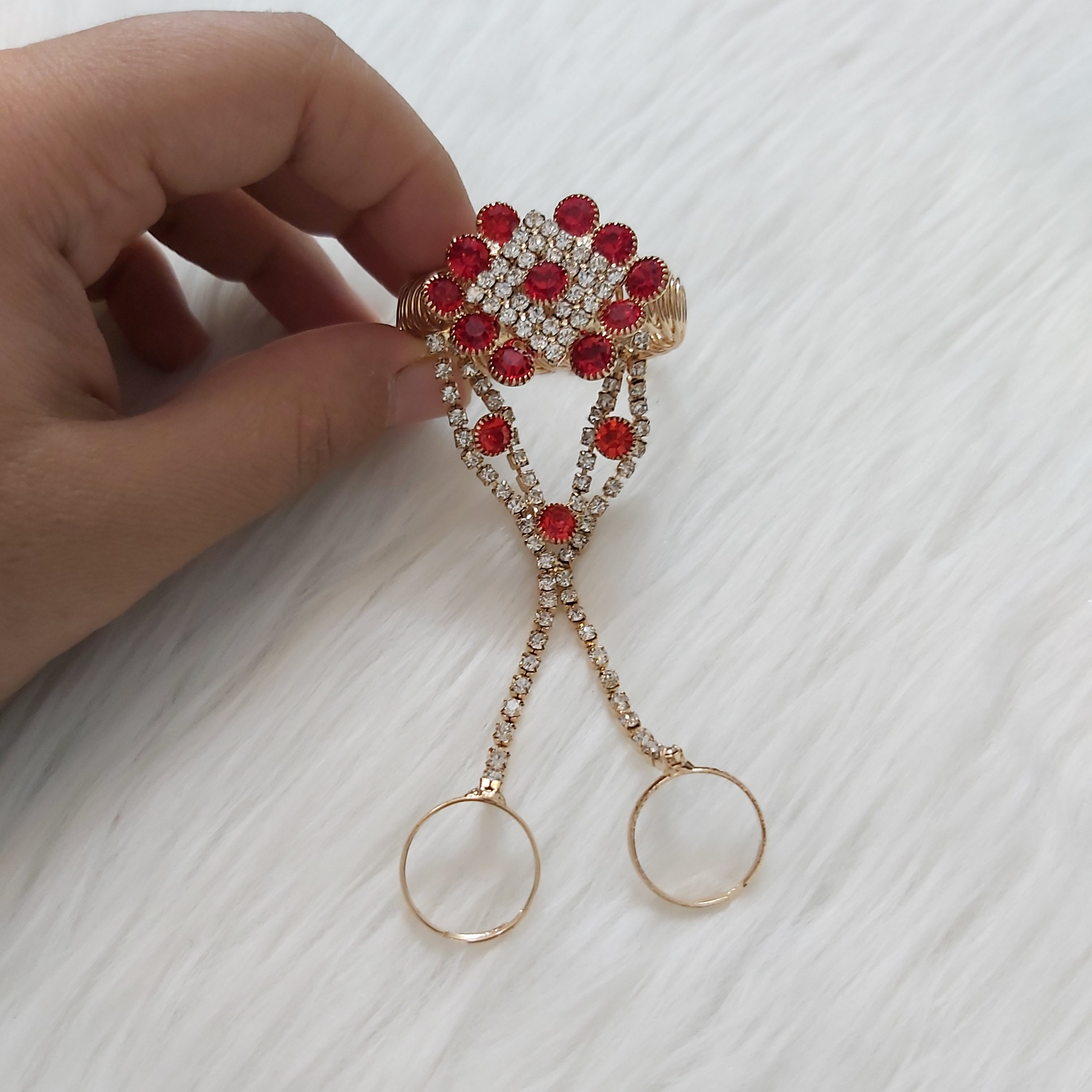 دستبند انگشتری دخترانه مدل تمیمه کد tam113 دستبند انگشتری دخترانه مدل تمیمه کد tam113