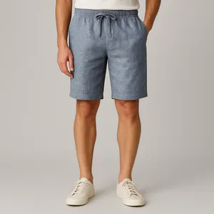 شلوارک مردانه مدل لینن کد 17184878