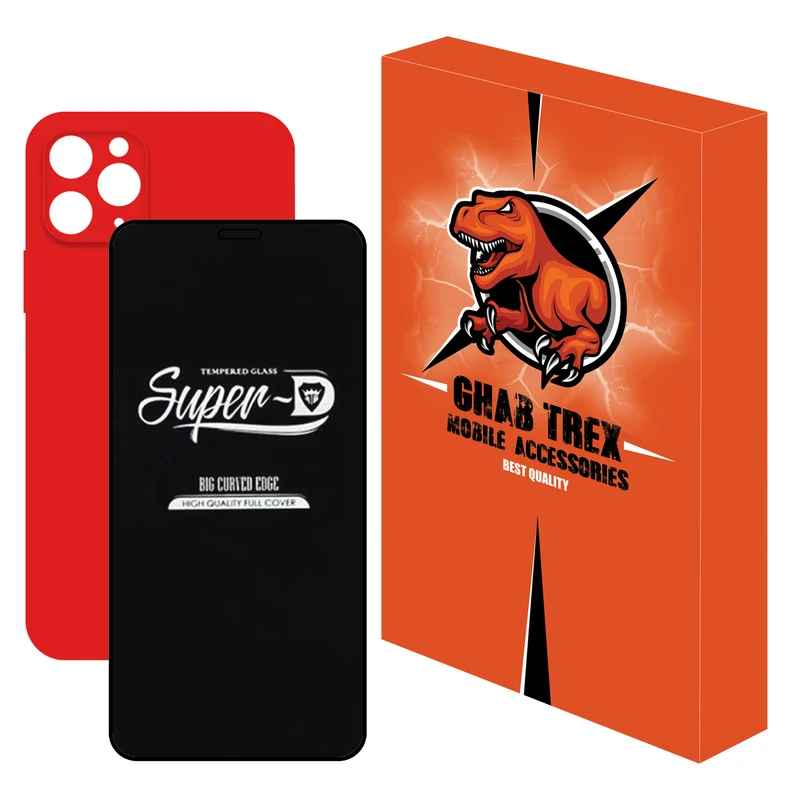 کاور قاب تی رکس مدل 2SDL مناسب برای گوشی موبایل اپل iPhone 11 Pro Max به همراه محافظ صفحه نمایش