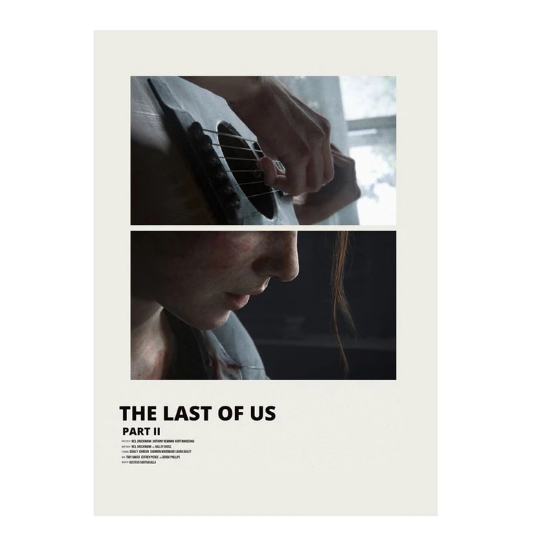 پوستر مدل the last of us 2 طرح الی Ellie کد 1