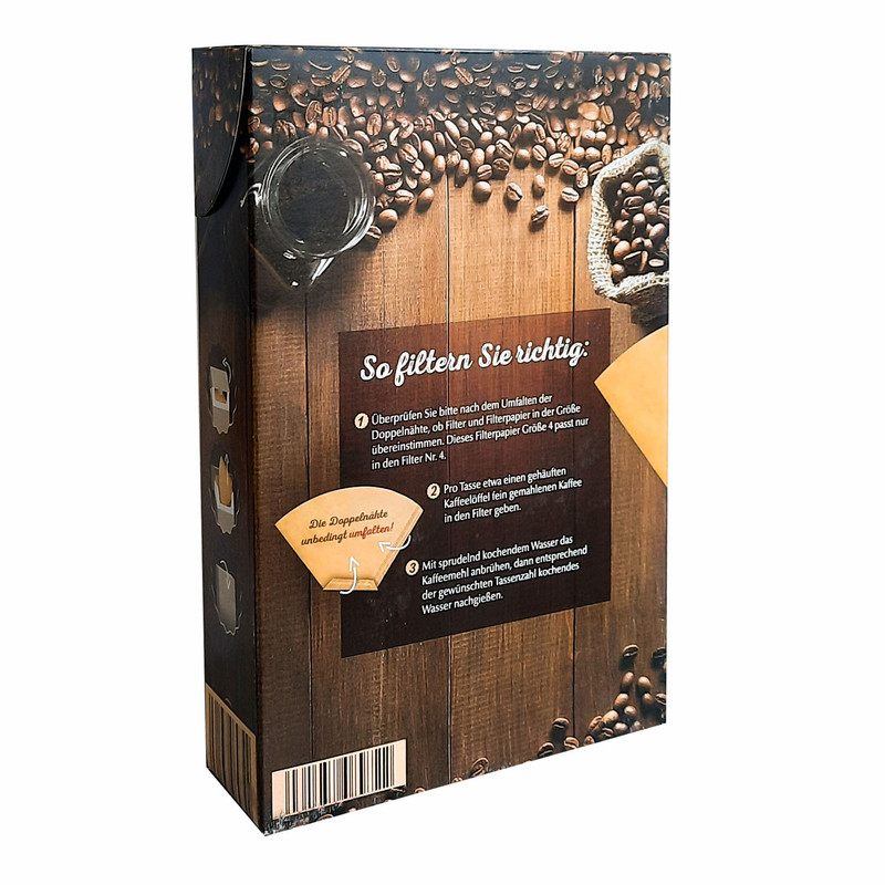 فیلتر قهوه مدل کاغذی بسته 100 عددی