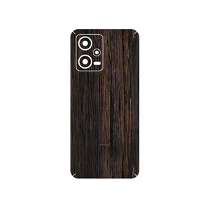 MAHOOT Burned_Wood Cover Sticker for Xiaomi Redmi Note 12 5G
