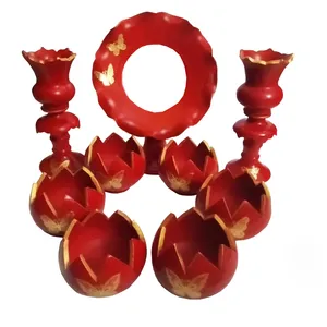  مجموعه ظروف هفت سین 9 پارچه مدل C-20