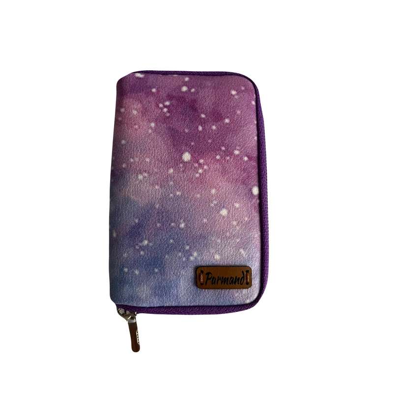 جاکارتی مدل دورزیپ آکاردئونی طرح کهکشانی