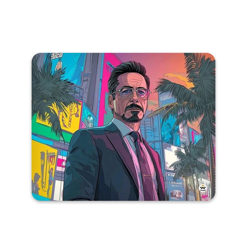 ماوس پد شادیت مدل Iron Man کد537 سایز 24*19 سانتی متر