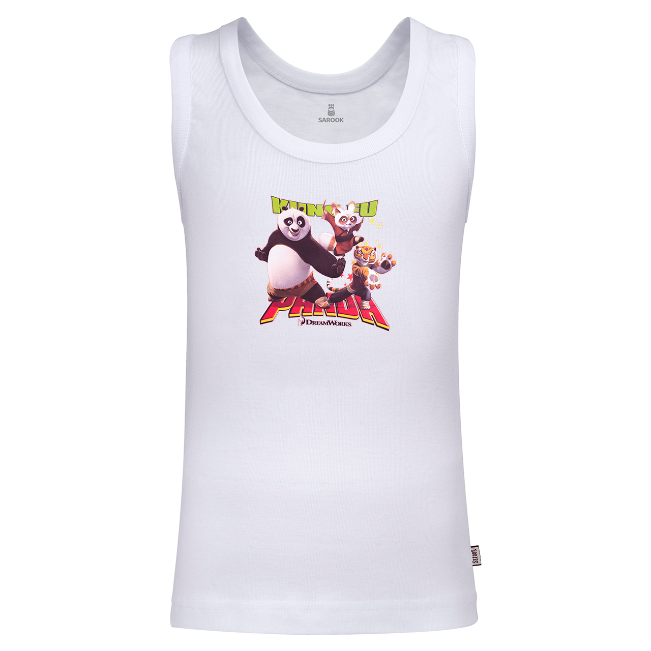 تاپ پسرانه ساروک کد 06 رنگ سفید