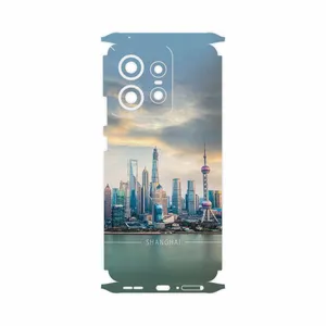 MAHOOT Shanghai_City-FullSkin Cover Sticker for Motorola Edge 50 Pro