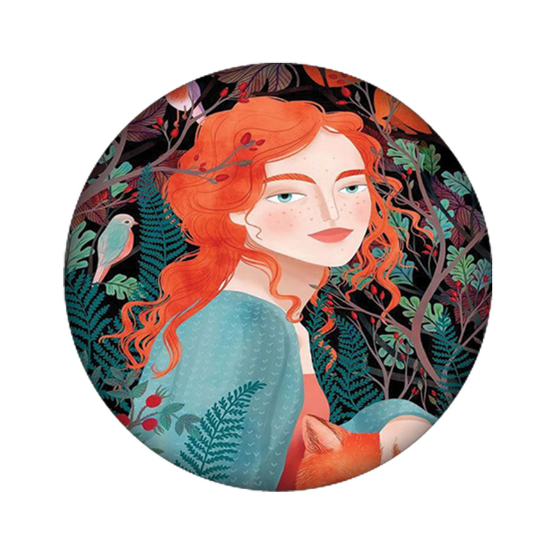 استیکر تزئینی موبایل مدل دختر کد 3960