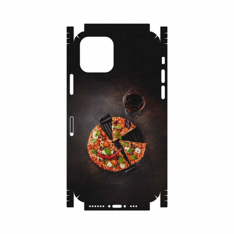 برچسب پوششی ماهوت مدل Pizza-FullSkin مناسب برای گوشی موبایل اپل iPhone 11 Pro
