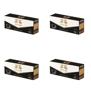 چای سیاه خارجی کیسه ای عطری ارلگری  دو قوچ 4  بسته 25 عددی