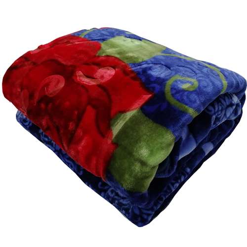  پتو نرمینه بافت مدل نرمین کد 17224-N سایز 240×220 سانتی متر 