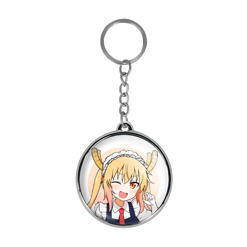 جاکلیدی خندالو طرح توهرو انیمه اژدهای خدمتکار کوبایاشی مدل دوطرفه کد 3627236273