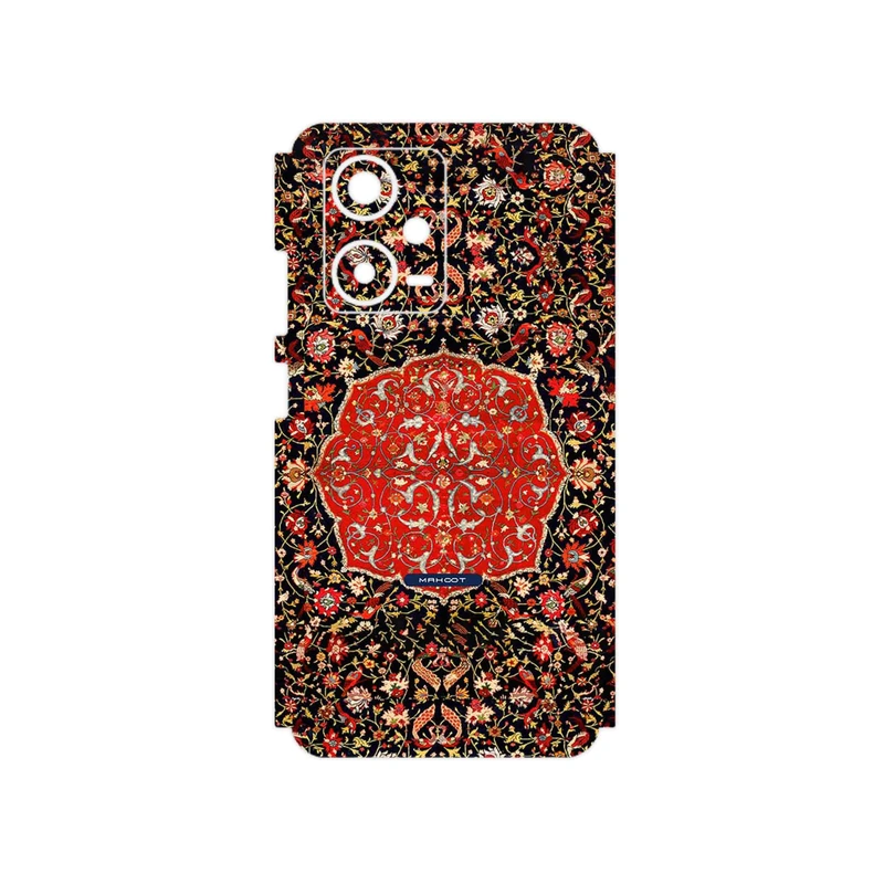 برچسب پوششی ماهوت مدل Persian_Carpet_Red مناسب برای گوشی موبایل شیائومی Redmi Note 12 Pro Plus