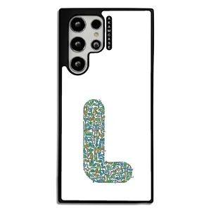 AKAM AMC-WSGS22U-ALPHADOODLEBET-12 Cover For Samsung Galaxy S22 Ultra