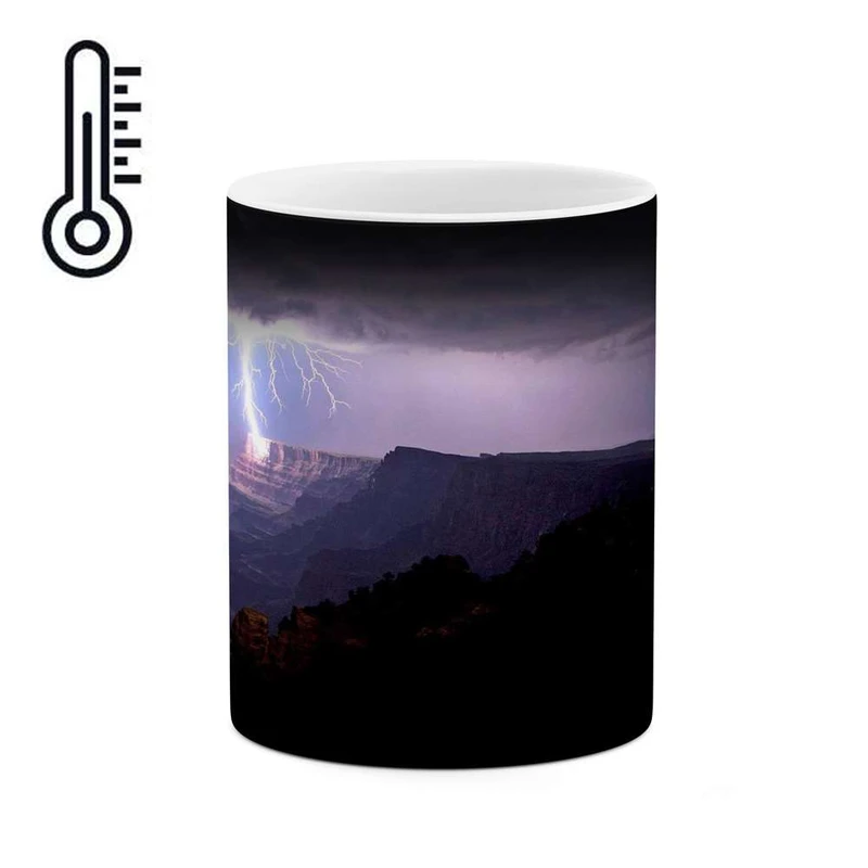 ماگ حرارتی کاکتی مدل رعد و برق کد  mgh12566