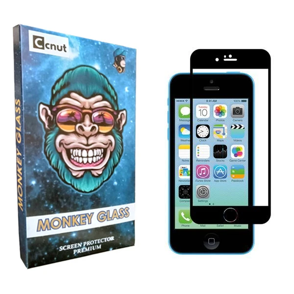 محافظ صفحه نمایش سرامیکی کوکونات مدل monku مناسب برای گوشی موبایل اپل iPhone SE
