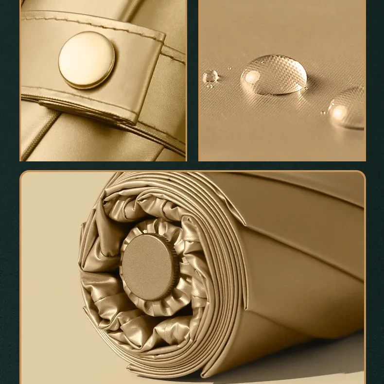 عکس شماره 10 : چتر 8 پره گلد ایر مدل نانو آبگریز طرح spring قطر 100 سانتی-متر