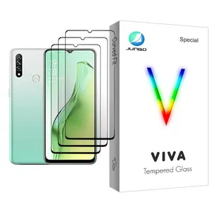 Junbo Viva Glass MIX003 Screen Protector For Oppo A31 Pack Of 3