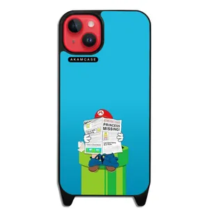 AKAM AMCWLA14PLUS-SUPER MARIO10 Cover For Apple iPhone 14 Plus